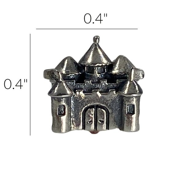 European Charm Bead Castle 925S Fits Pandora - Picture 2 of 5